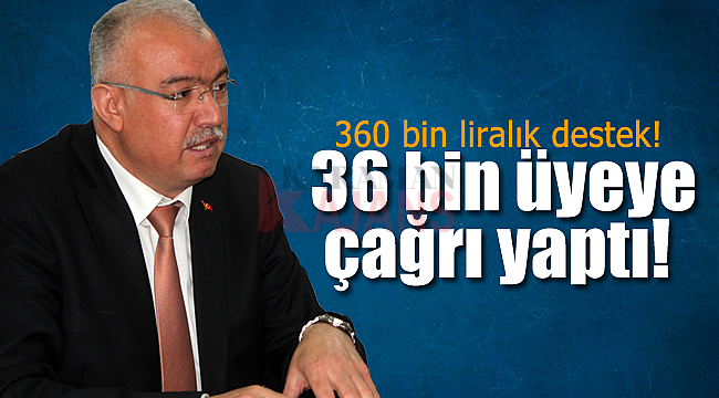 Karaman'dan 360 bin liralık çağrı