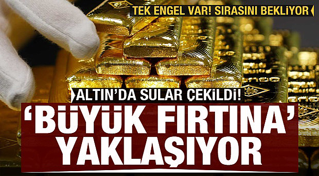 Altında büyük fırtına yaklaşıyor