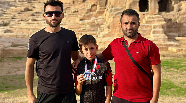 Mardin'den gümüş madalya ile döndü