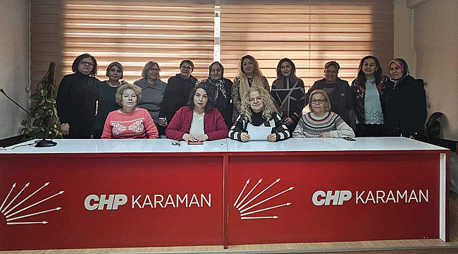 CHP'li kadınlardan 6 şubat